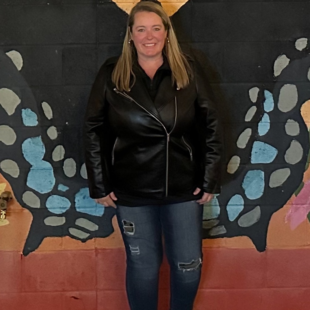 Lane Bryant moto jacket